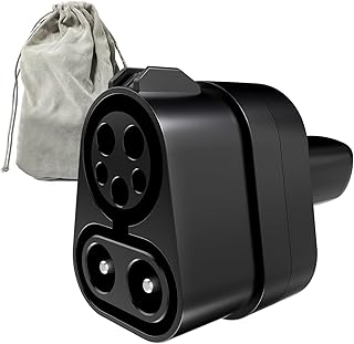 EVlifes CCS1 to Tesla Charger Adapter for Tesla Model 3/S/X/Y, 250KW DC Fast Charging Tesla Accessories, 300A/500V Tesla Charger Adapter Compatible with Level 3 Charging Station