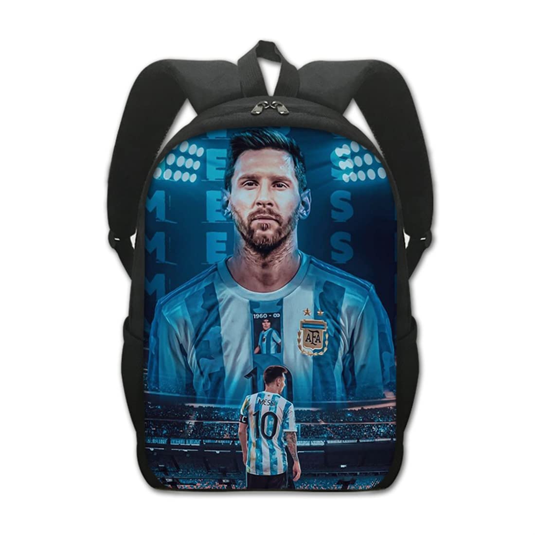 Messi Children Backpack Daypack Schoolbag Teen Boys School Book bag