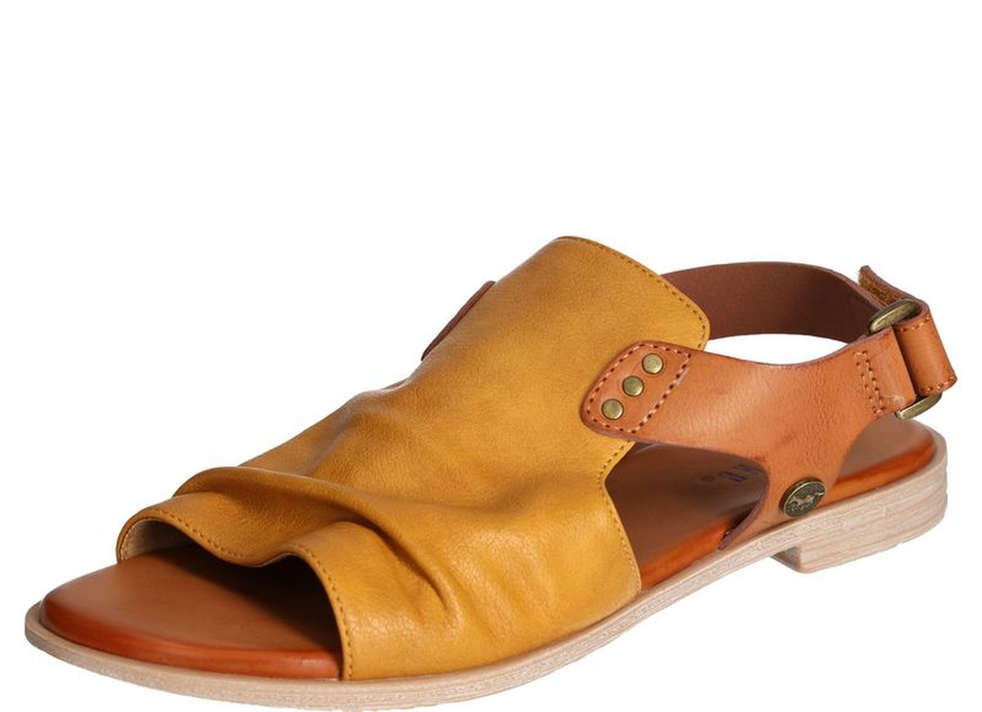 MUSTANG Women's 1388-808 Sandals, yellow, 36 EU