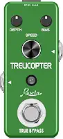 Rowin Pedal de Tremolo para Guitarra Trelicopter Effects