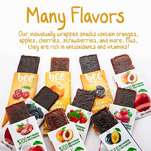 Carian's Bistro Fruit Snacks, Individually Wrapped Mix Fruit Snacks Variety Pack For Kids, Sugar-Free Healthy Snacks, Gluten Free Fruit Candy & Low Carb School Snacks, 20 Pcs/Healthy Snack Box #TOP1