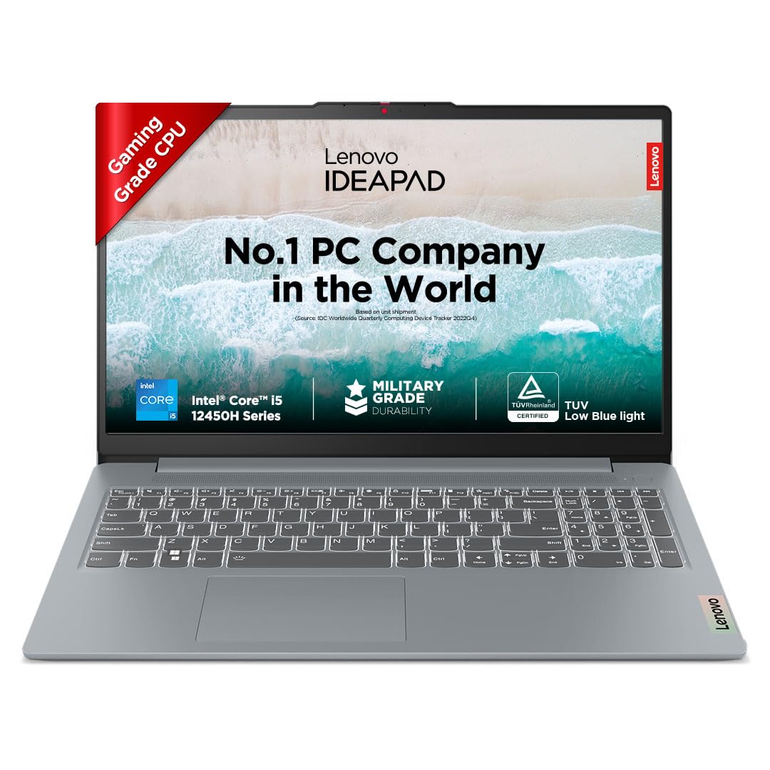 Lenovo IdeaPad Slim 3 12th Gen Intel Core i5-12450H 15