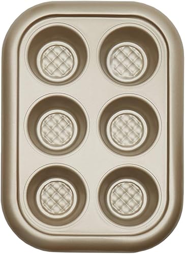 Miniatura 8 de Home Basics Aurelia Sartén antiadherente de acero al carbono en oro (Square 9.75" x 2")