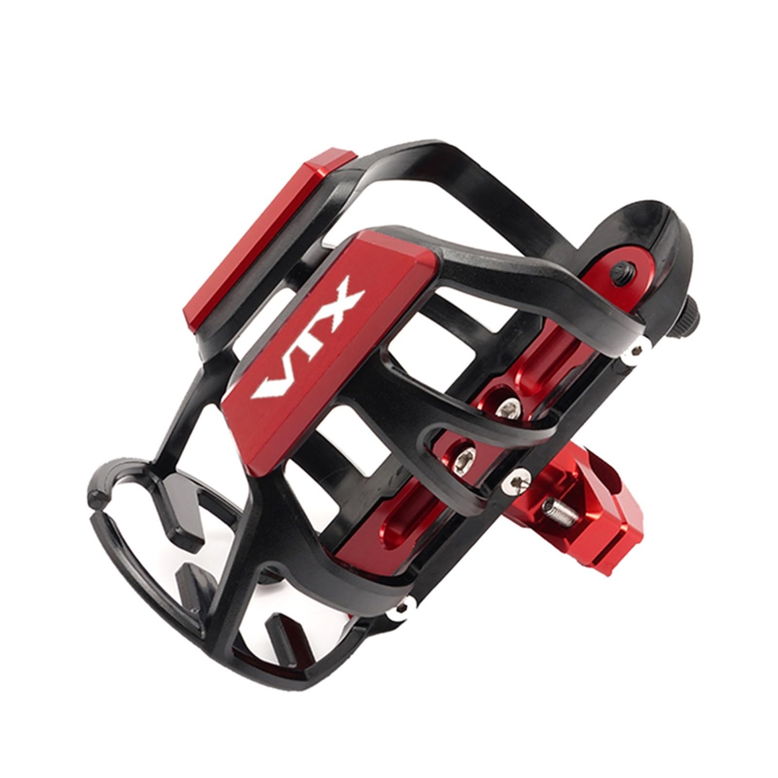 Accessori Per HONDA VTX1300 VTX1800 VTX 1300 1800 2023 I Più Venduti Moto Bevanda Portaborraccia Gabbia Per Bevande (Colore : ROSSO, Misurare : Normal)