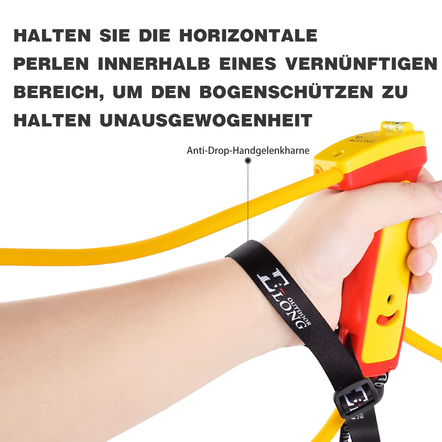 Elong Bogenschießen Bogentrainer Draw Trainingshilfe Gerät Stärke Stretch Band Exerciser Für Recurvebogen Compoundschießen Kinder Erwachsene Anfänger Experten