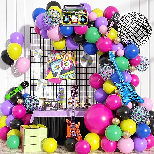 80s 90s theme party decorations