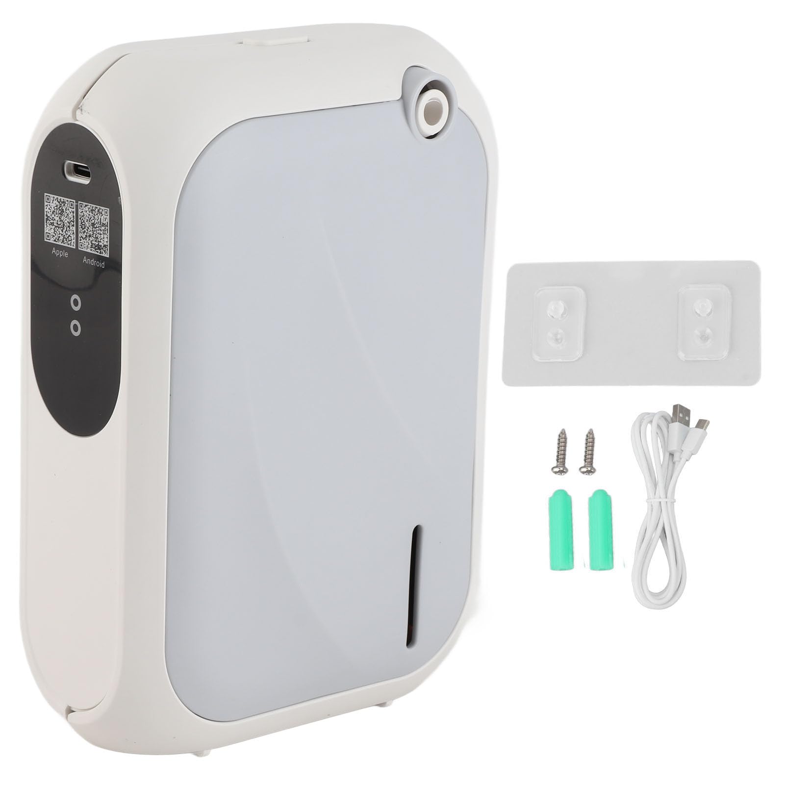 Cosiki Humidificador Compacto del del Difusor del Aire XS105 con el Temporizador para los PP Ligeros de los Hoteles y de Balnearios 140ml (Gray)