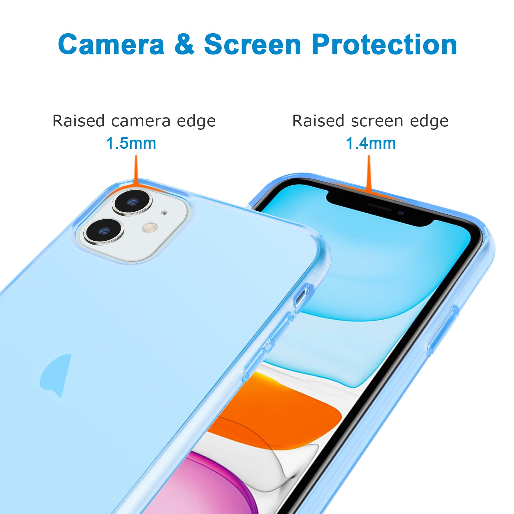 ZSCHAO para iPhone 11 funda de silicona de fibra de carbono Slim Fit Delgado+Protector de pantalla de vidrio templado a prueba de golpes compatible con iPhone 11 funda de luz rígida ZSCHAO para iPhone 11 funda de silicona de fibra de carbono Slim Fit Delgado+Protector de pantalla de vidrio templado a prueba de golpes compatible con iPhone 11 funda de luz rígida