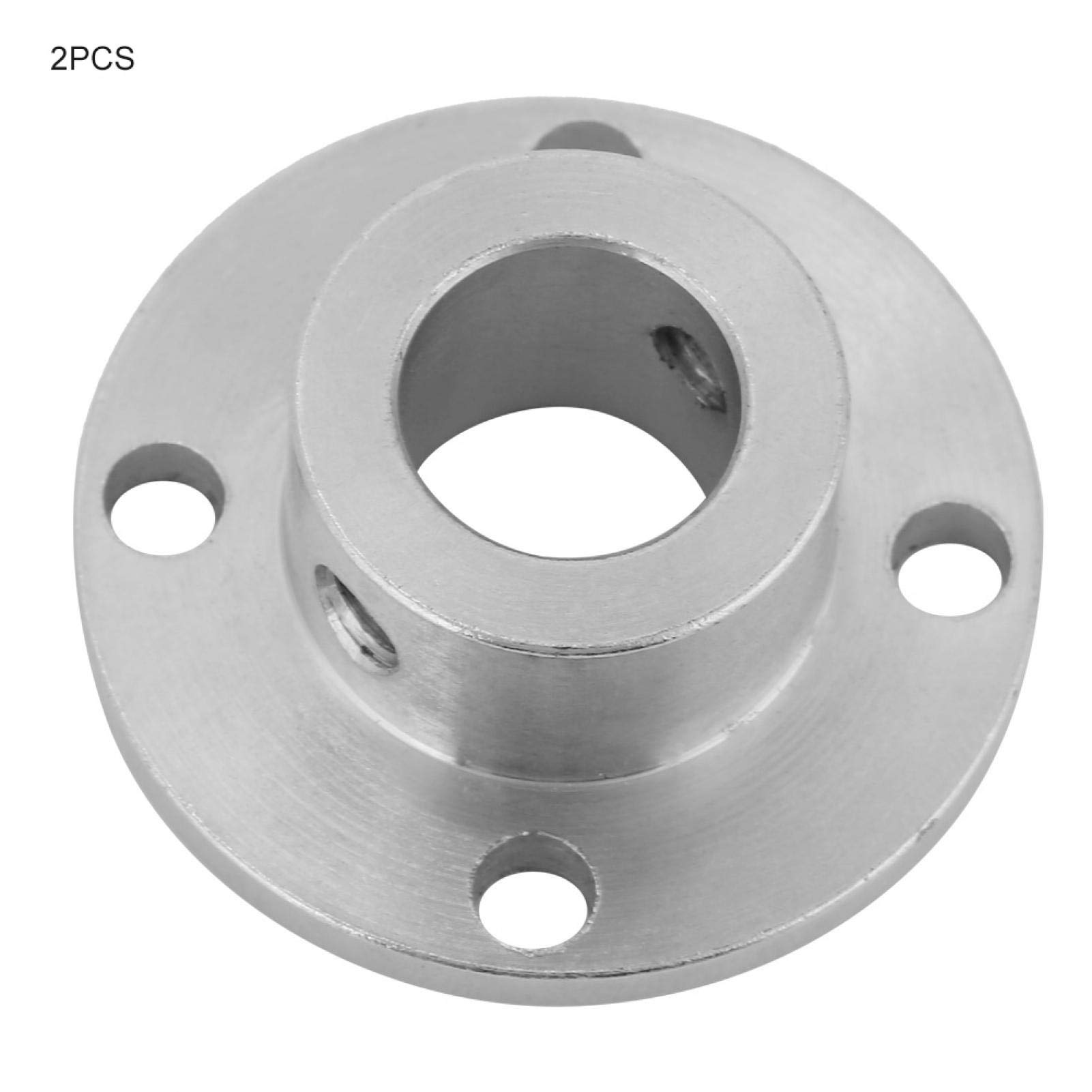 2 Giunti A Flangia M4 Per Alberi Motore - Diametro Interno 12mm Esterno 18mm Per Collegamenti Meccanici - Foto 2