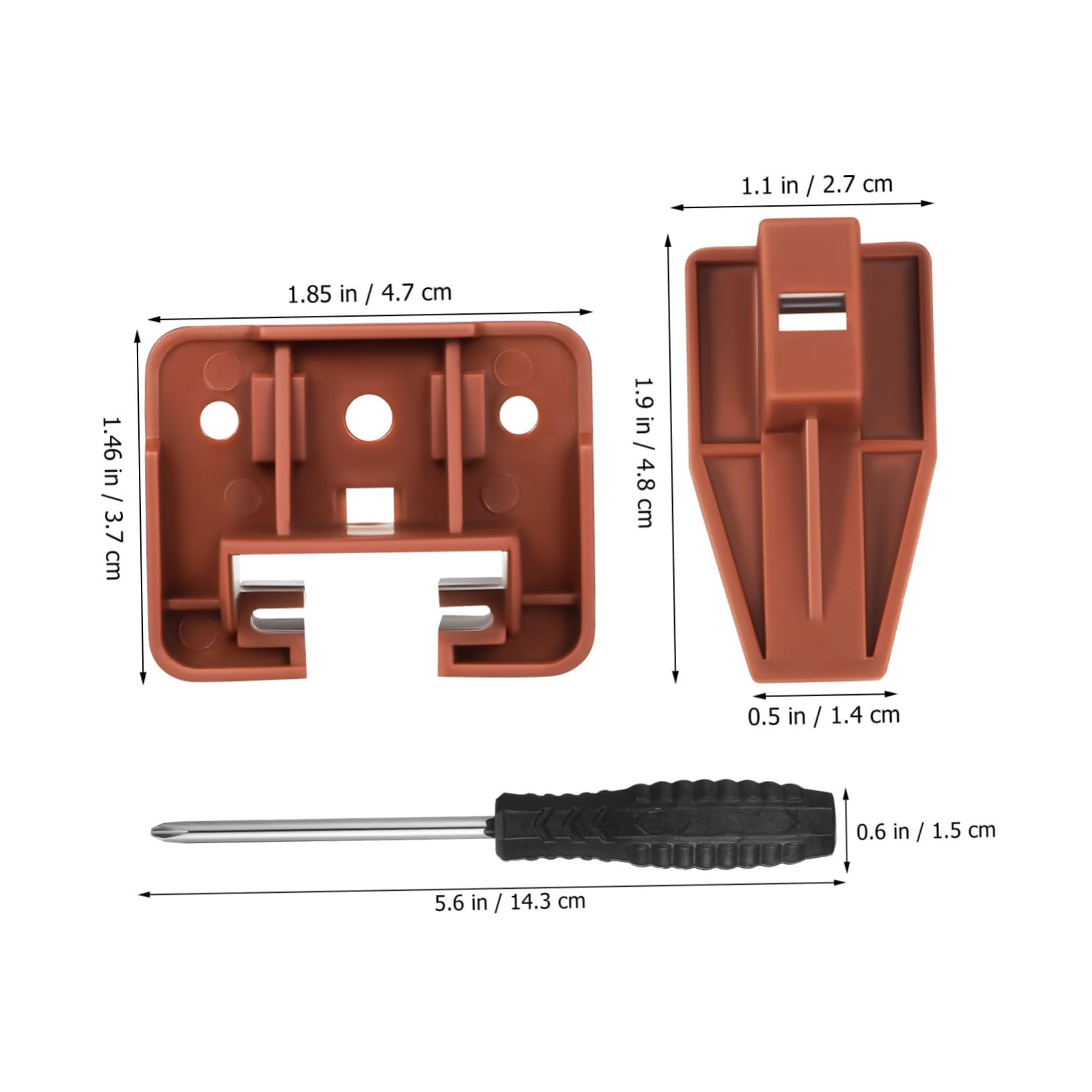 Holibanna Dresser Drawer Slides Set Plastic Drawer Guides Replacement Smooth Sliding Easy Installation