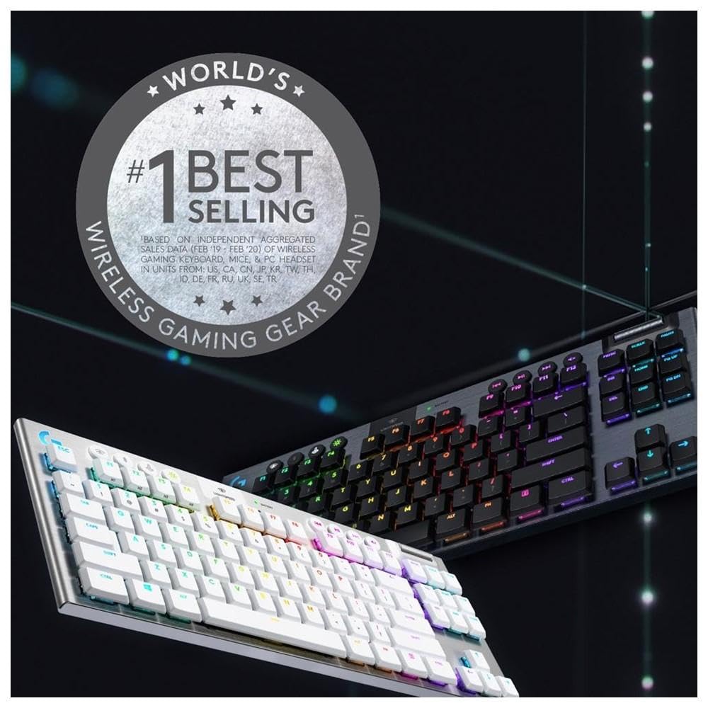 Amazon.co.jp: Logitech G915 TKL White Tactile Tenkeyless 