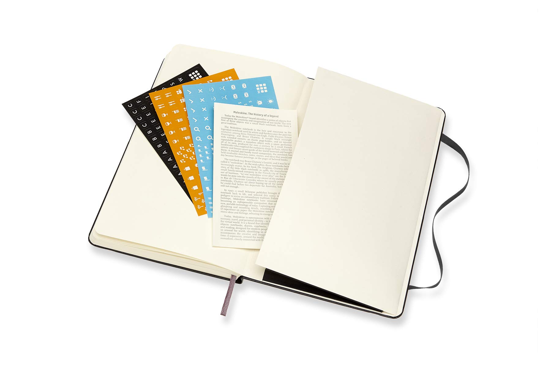 Agenda Moleskine Settimanale Non Datata - Copertina Rigida Nera, Large 13x21 Cm, 12 Mesi - Foto 11