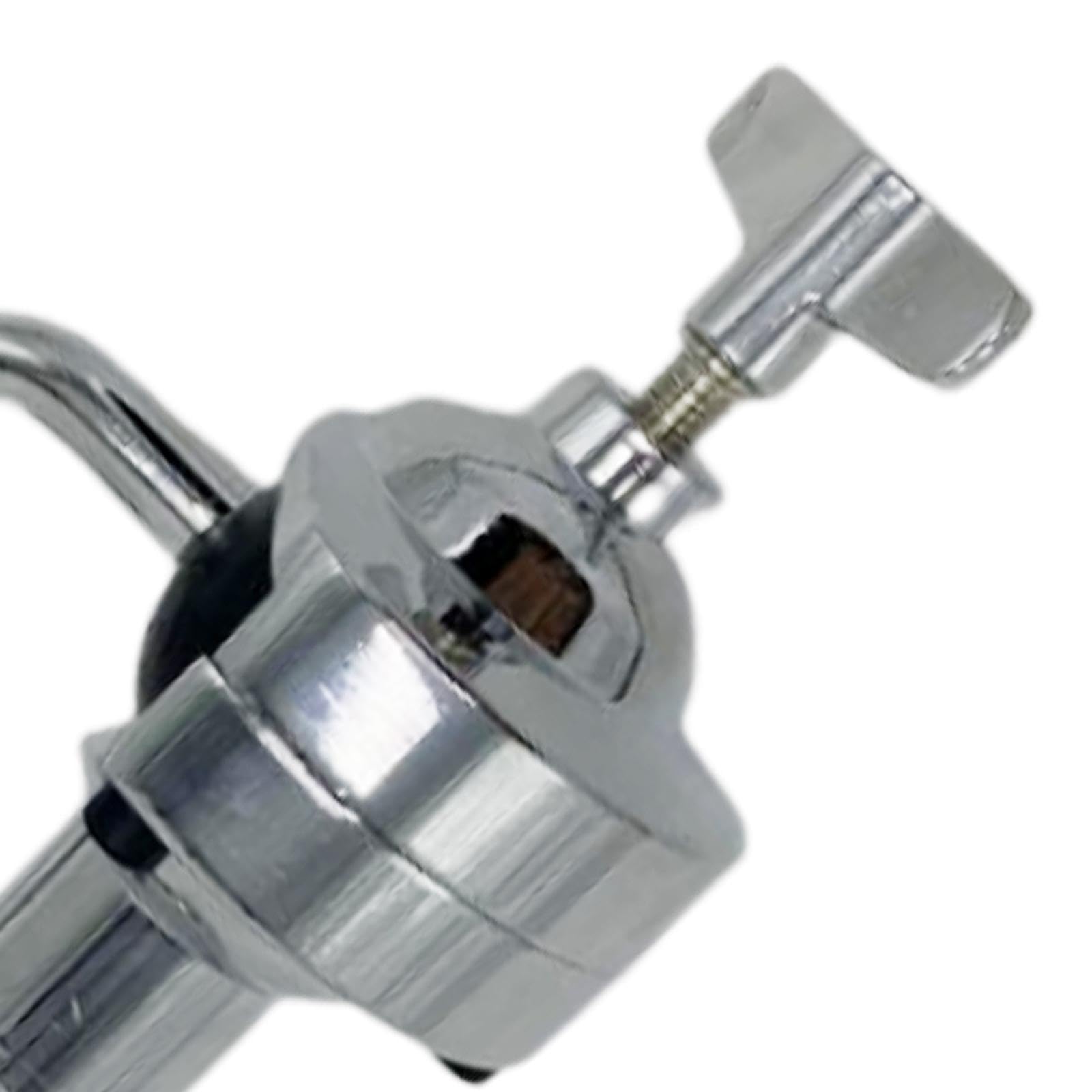 perfeclan Drum Rod Tom Mount Bracket, Tom Drum Stand, Tom Drum Holder Bracket for Drum Set, Drummer Musical Performance, Accesorio de percusión de hardware, Varilla Corta