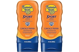 Banana Boat Sport Performance Sunscreen Lotion SPF 100 (2x4-oz Bottles)