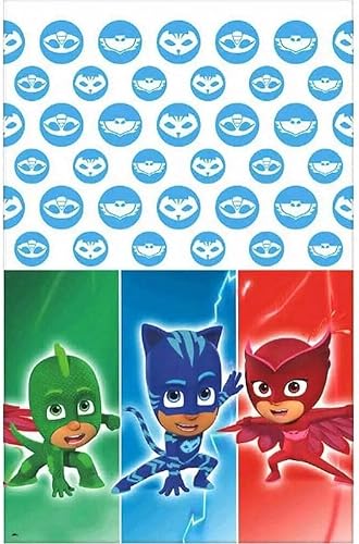 American Greetings PJ Masks - Mantel de plástico Table Cover American Greetings PJ Masks - Mantel de plástico Table Cover