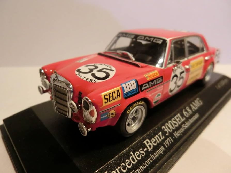 1/18 PMA メルセデス・ベンツ 300 SEL 6.8 AMG 1971 MINICHAMPS 1:18 Mercedes-Benz 300 SEL 6.8 AMG - 1971