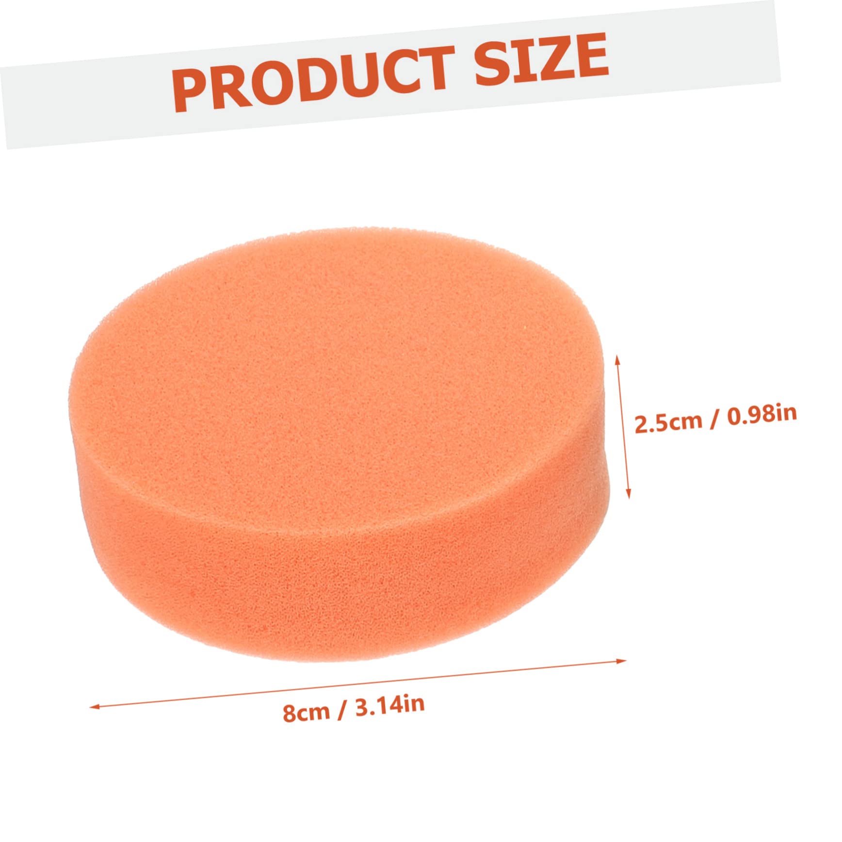 ABOOFAN Car Wash Sponge Pad Set 19-Piece Car Polishing and Waxing Kit Soft Sponge Tool