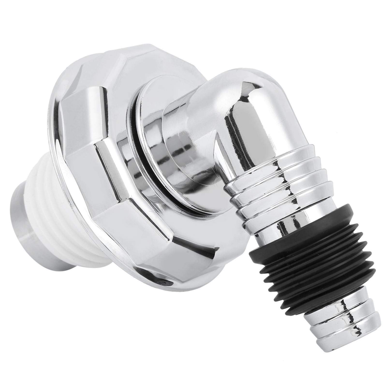 Raccordo di scarico a pavimento, Materiale PVC resistente corrosione, Rotazione 360 gradi facile installazione, Giunto copertura scarico, Per lavatrice e serbatoio toilette