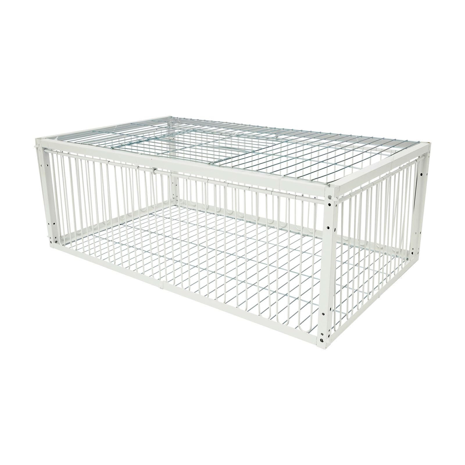 Jaula de palomas portátil resistente al escape para jardín | Diseño humano, captura sin lesiones, Techo corredizo para fácil extracción de pájaros, para techos, jardines y patios