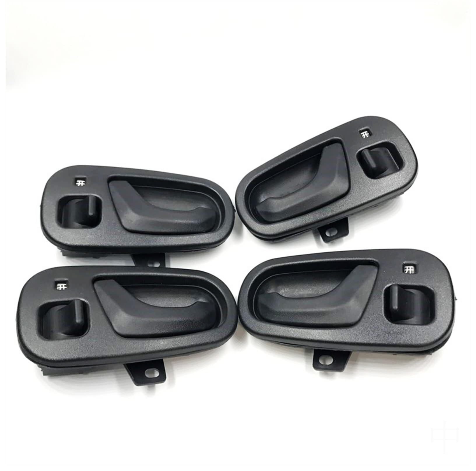 BLBNEZBZTY for Suzuki for Swift, for Geo for Metro 1992-1994 Black Interior Door Handle Interior Door Handle Covers(4pcs One Set)
