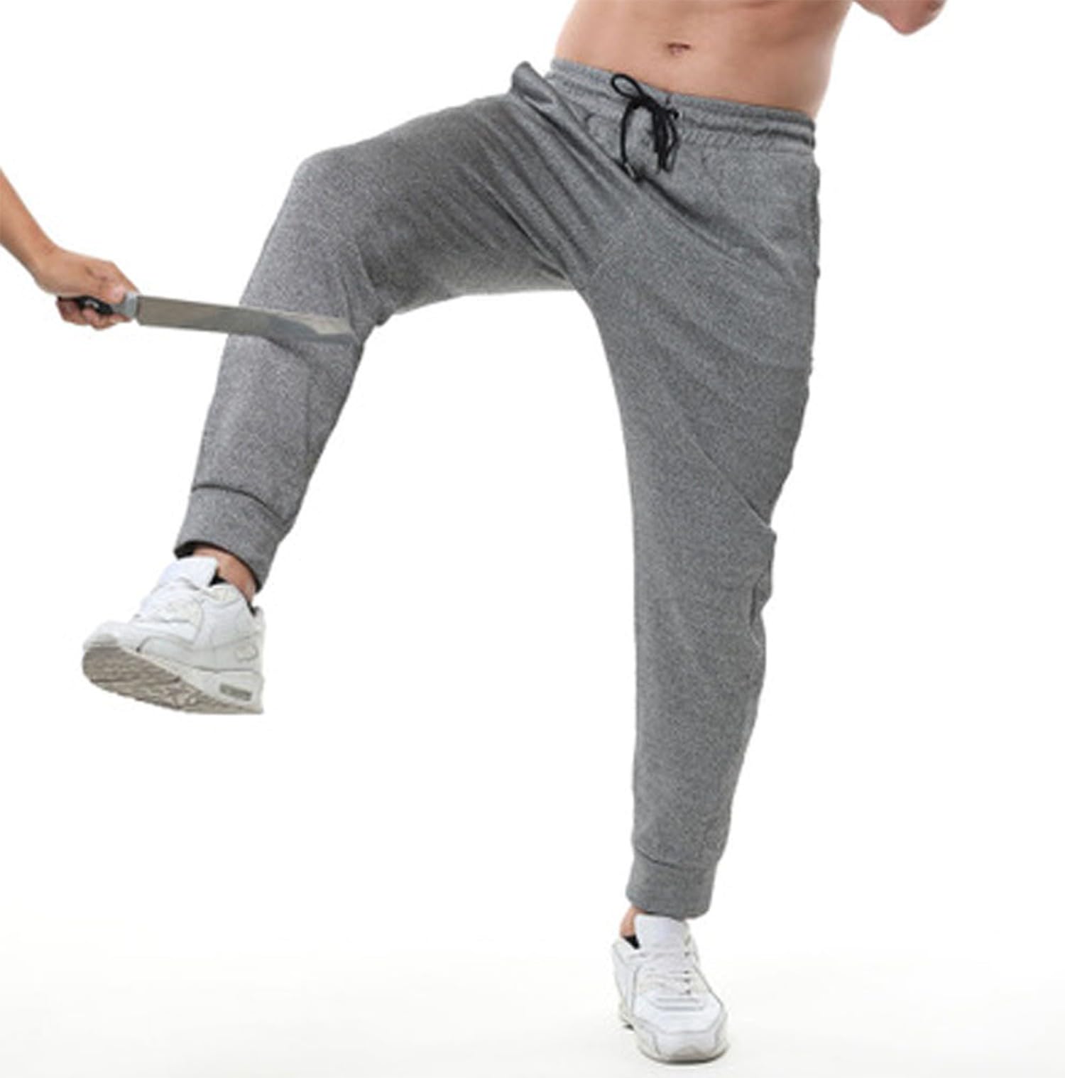 FUELIX Ropa De Protección contra Cortes De 5 Niveles, Pantalones Resistentes Al Desgaste Ropa Anti Cuchilla Ropa De Trabajo De Seguridad para Defensa Personal, Pantalones De Trabajo Anticortes XXL