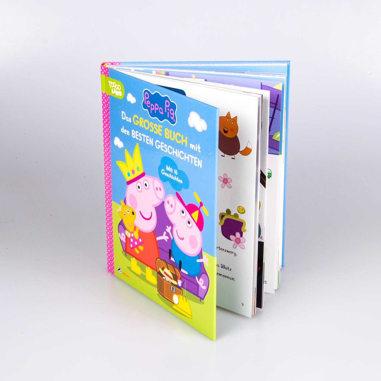 Peppa Wutz Gutenachtgeschichten: Das große Buch mit den besten Geschichten: Mit 16 Vorlesegeschichten ab 3 Jahren