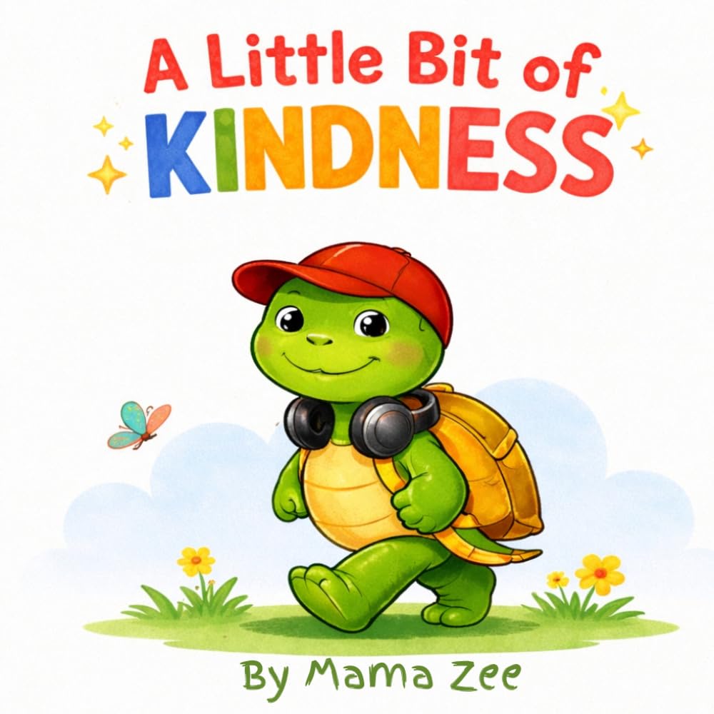 A Little Bit of Kindness: With Tiny the Turtle: A gentle story about sharing, helping, and kindness for kids ages 2–5 (Little Lessons for Big Hearts)