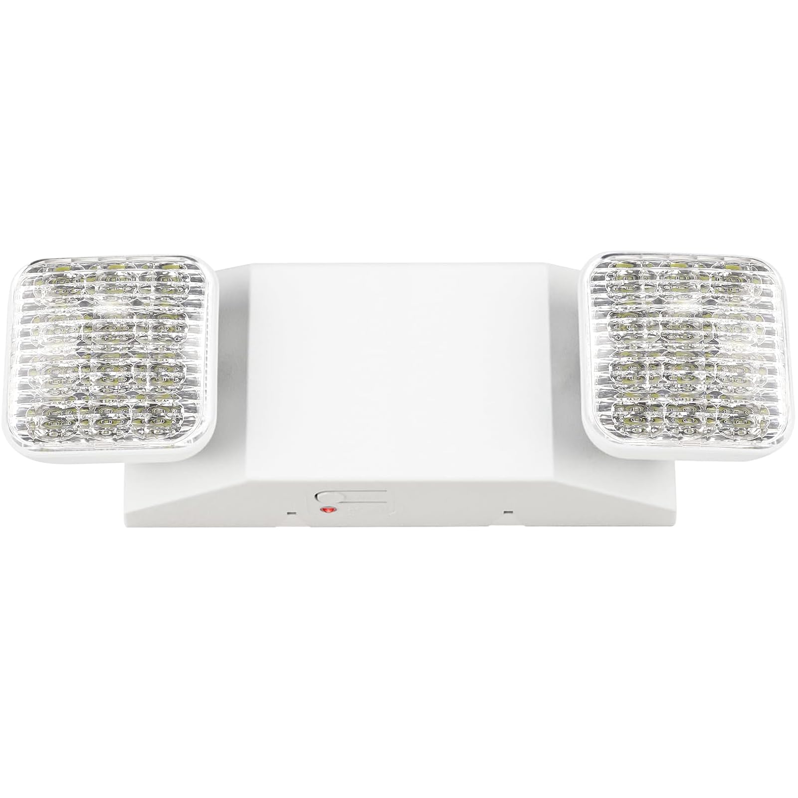CM MZY Battery Backup Emergency Lights, Commercial Emergency Light, Two Adjustable LED Light Head Emergency Lighting Fixtures, 120-277V AC, UL