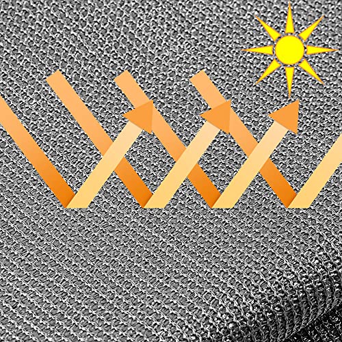 Malla de sombra DETEX para ocultación y protección de barandillas 5