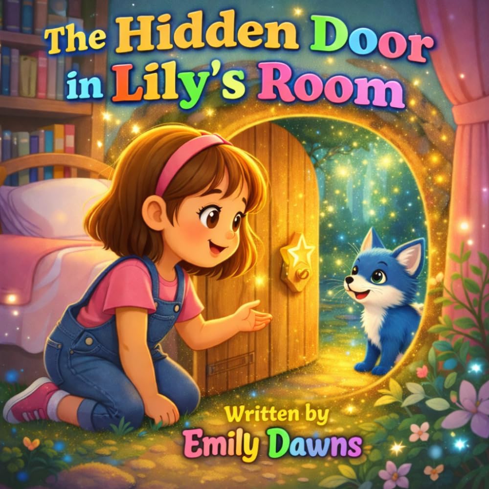 The Hidden Door in Lily’s Room: A Magical Adventure for Curious Kids