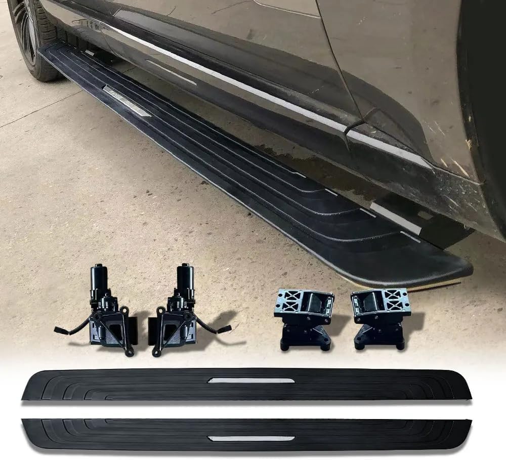 Car Side Skirts for Range Rover Vogue 2023, Car Side Step Car Side Skirt, Anti-Collision Protector Running Boards Side Steps, Side Skirts Body Kit