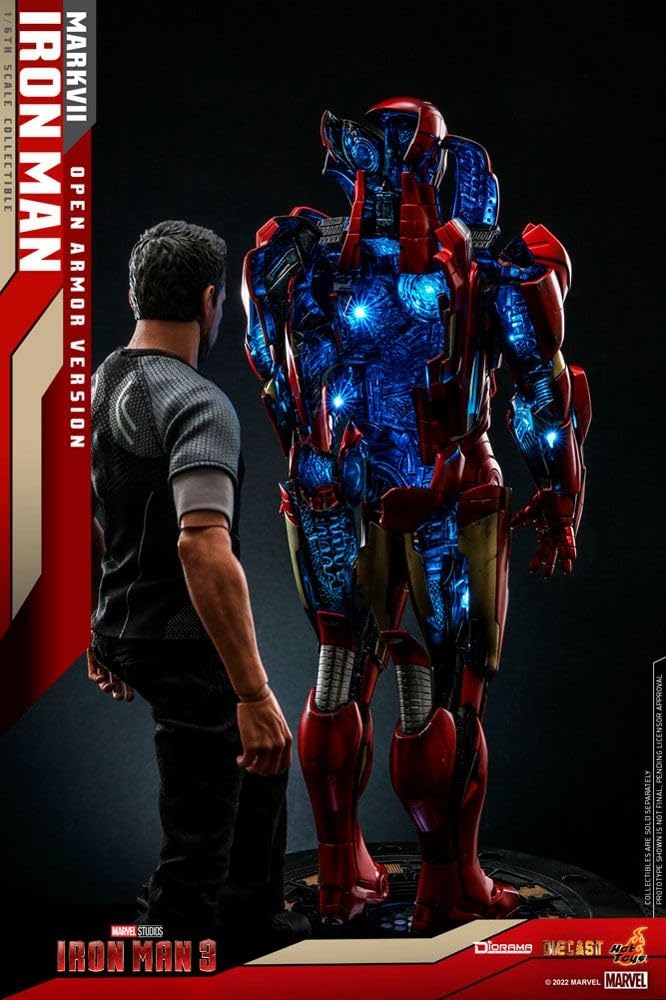 Amazon.com: Hot Toys Marvel Comics Iron Man 3 Iron Man Mark VII