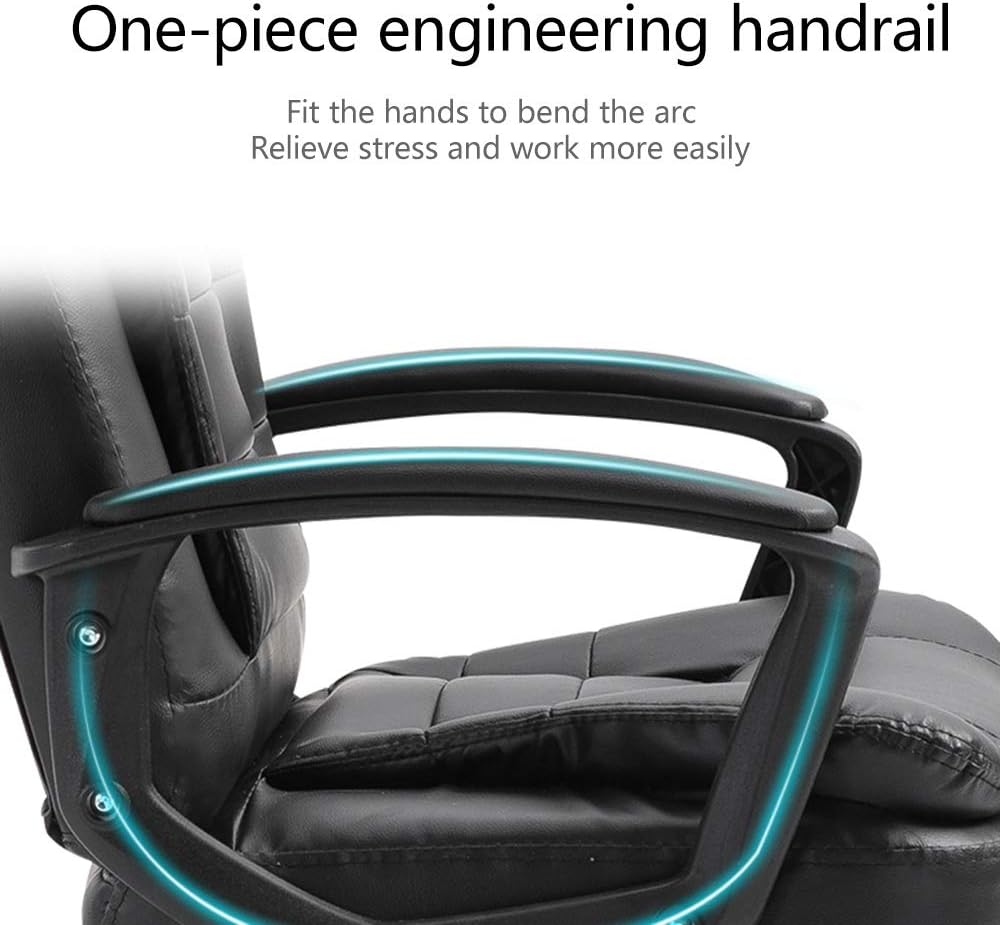 人間工学に基づいたデザインとダブルシートクッションを備えたハイバックレーシングスタイルコンピュータデスクチェアはゲームや会議室に最適