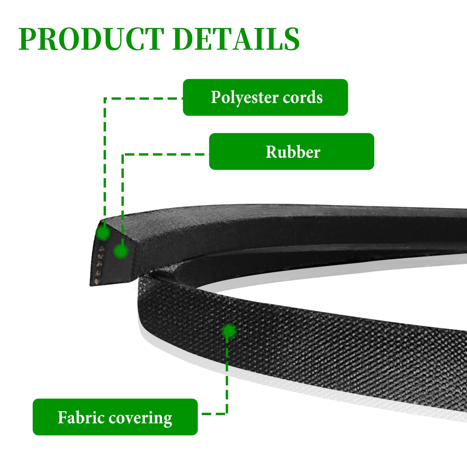 Amazon.com : 144959 Deck Belt - Compatible with 42