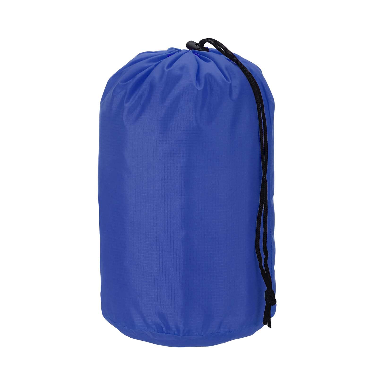 YELARXI Stuff Sack, Nylon Waterproof Storage Sacks Portable Drawstring Dry Stuff Bag Gear Organization with Toggle, 5x10Inch Fit for Backpacking Camping Traveling Hiking(Dark Blue) โ image 1