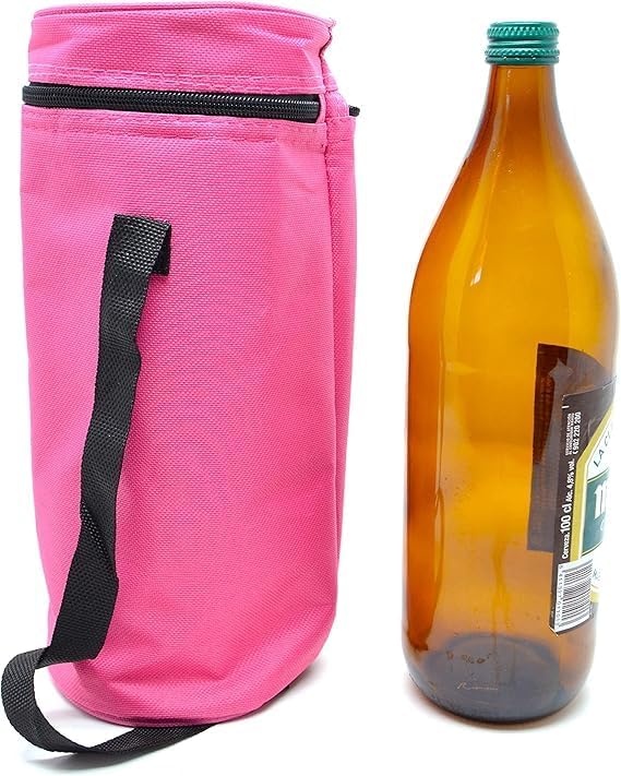 2 x Green and Pink Men and Women 3L Total Hidalgo 1.5L Bottles Portable Flexible Cooler for Beach Camping Thermal Bag Camping Cooler Camouflage Military - Image 4