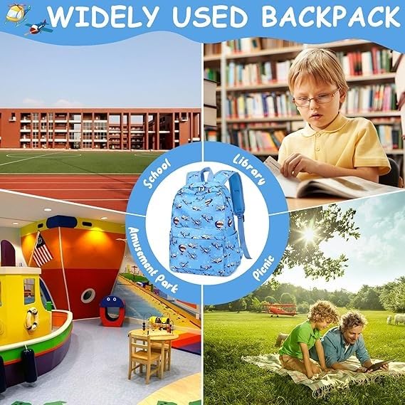 Image of BANQLYN 16-Inch Kids Backpack for Boys & Girls,Preschool Backpack for Kids Girls Small Backpack Purse Kindergarten School Book bags for Toddler Travel,Perfect for School Backpack