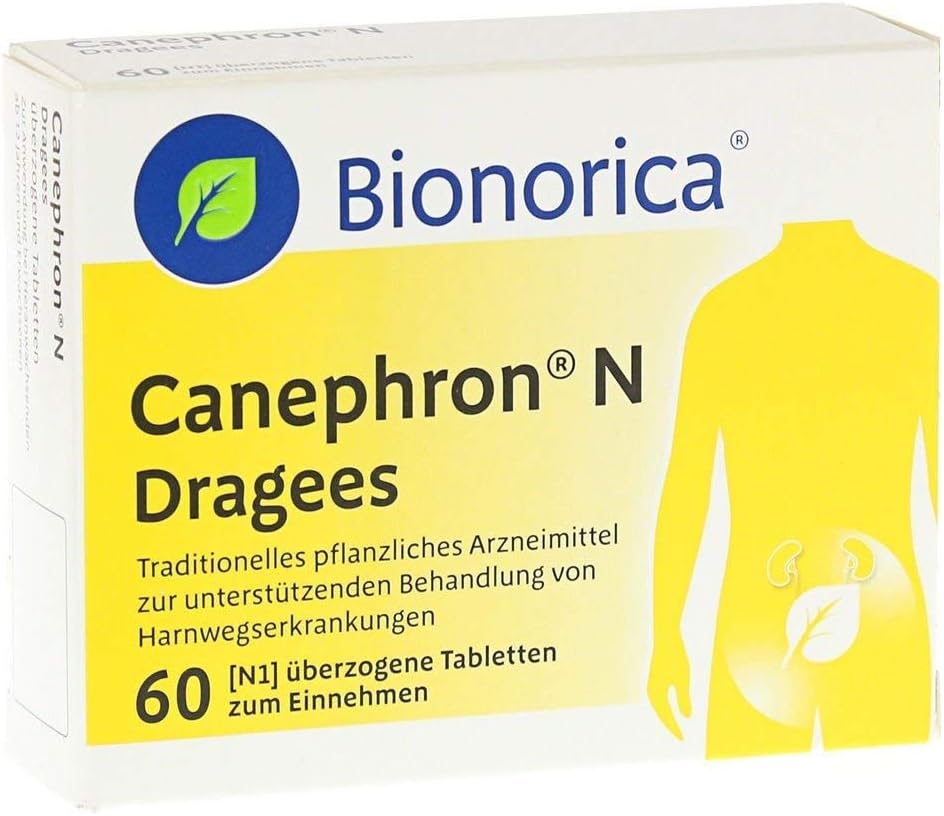 Bionorica Canephro 60 Herbal Dragees Urinary Tract Support Cystitis