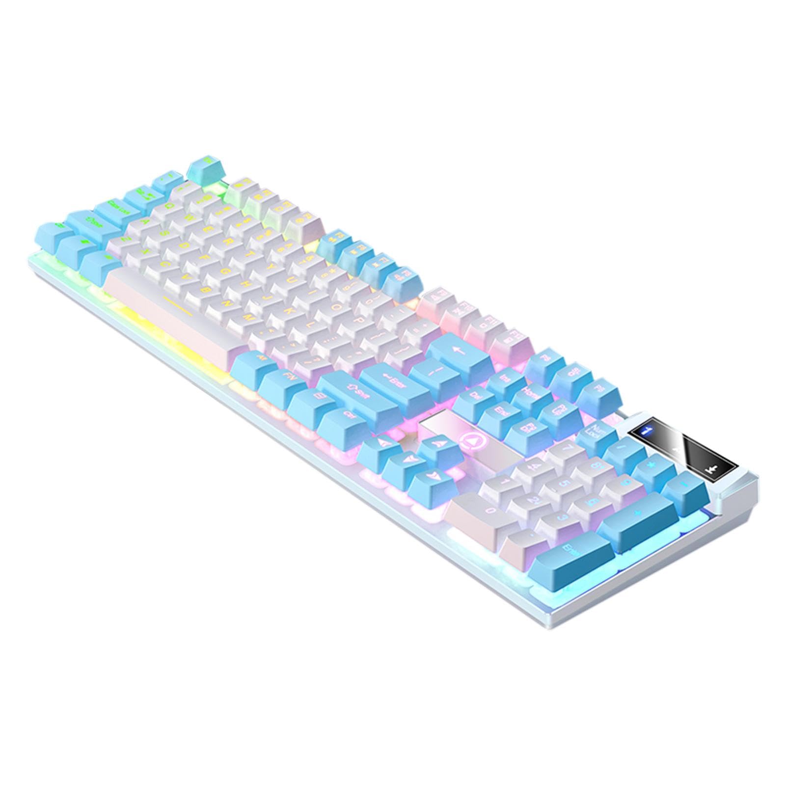 Clavier filaire mécanique robuste avec pavé numérique pour PC fixe - 8