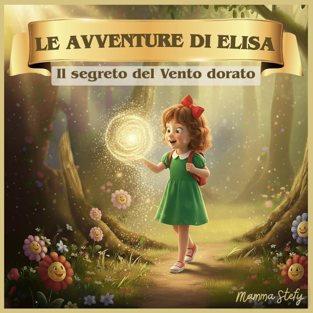 Le avventure di Elisa - Il segreto del vento dorato - favola illustrata ed educativa per bamini e bambine: Il segreto del vento dorato
