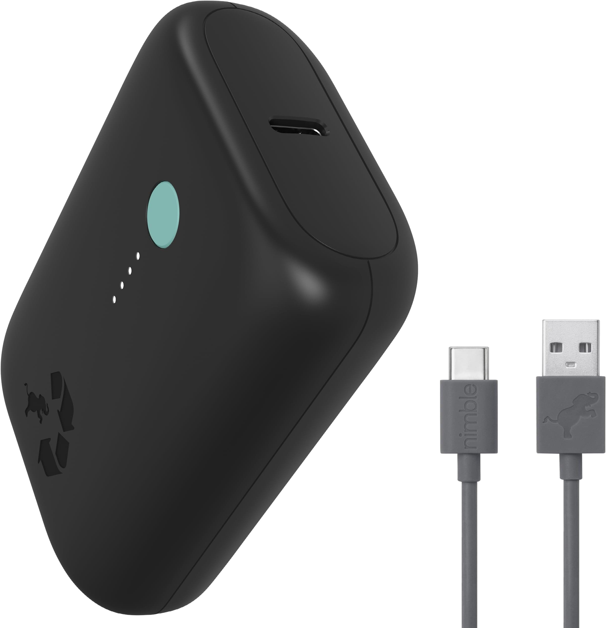 Nimble Champ Lite Portable Charger, 5200mAh Fast Charging Power Bank 15W USB ...