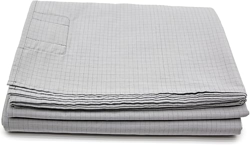 Miniatura 9 de Juego de sábanas planas para puesta a tierra de fibra de plata pura y sábanas de puesta a tierra de algodón para un mejor sueño