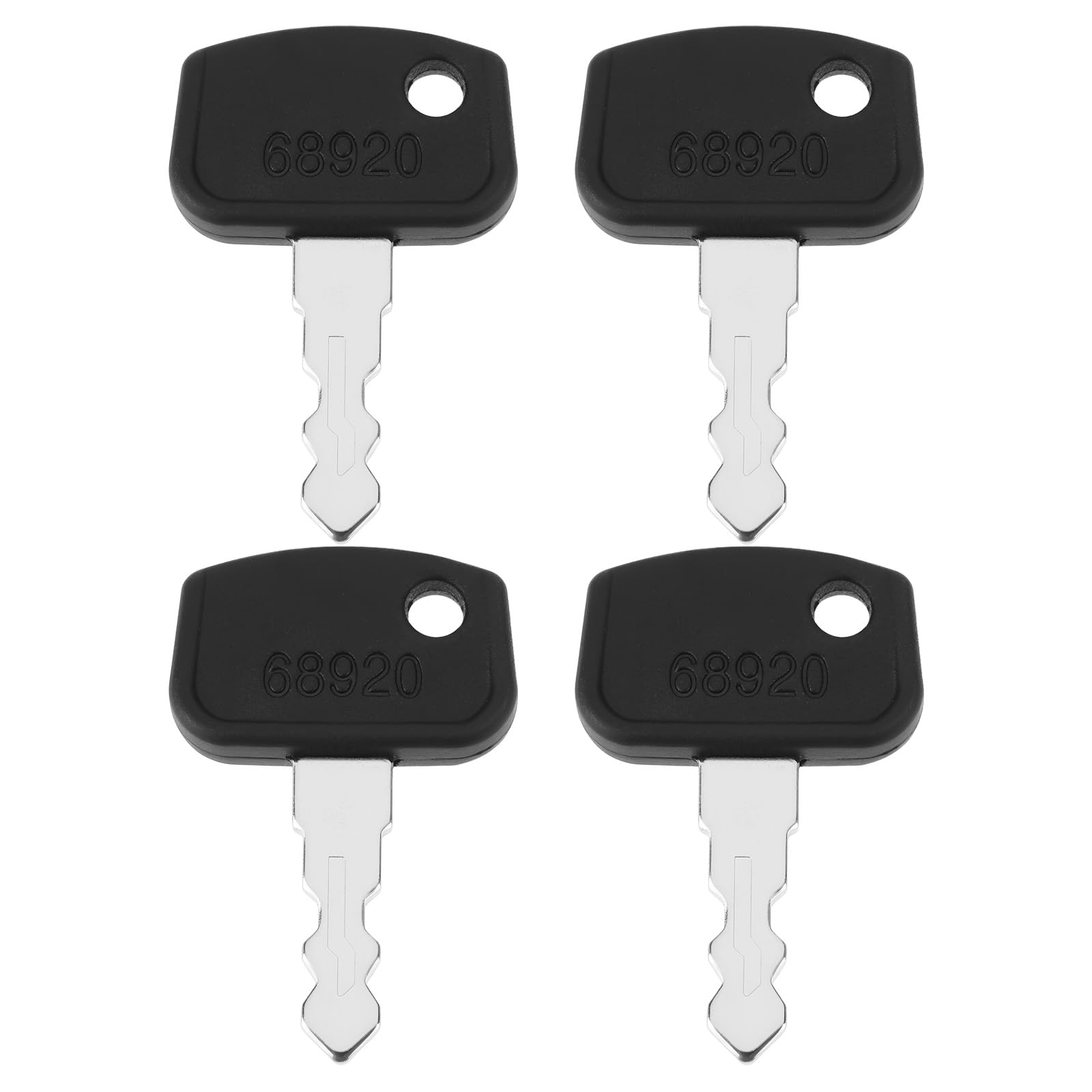 Briny River 4pcs Lawnmowers Ignition Key PL501-68920 Compatible with Kubota B26 BX24 BX25 BX1850