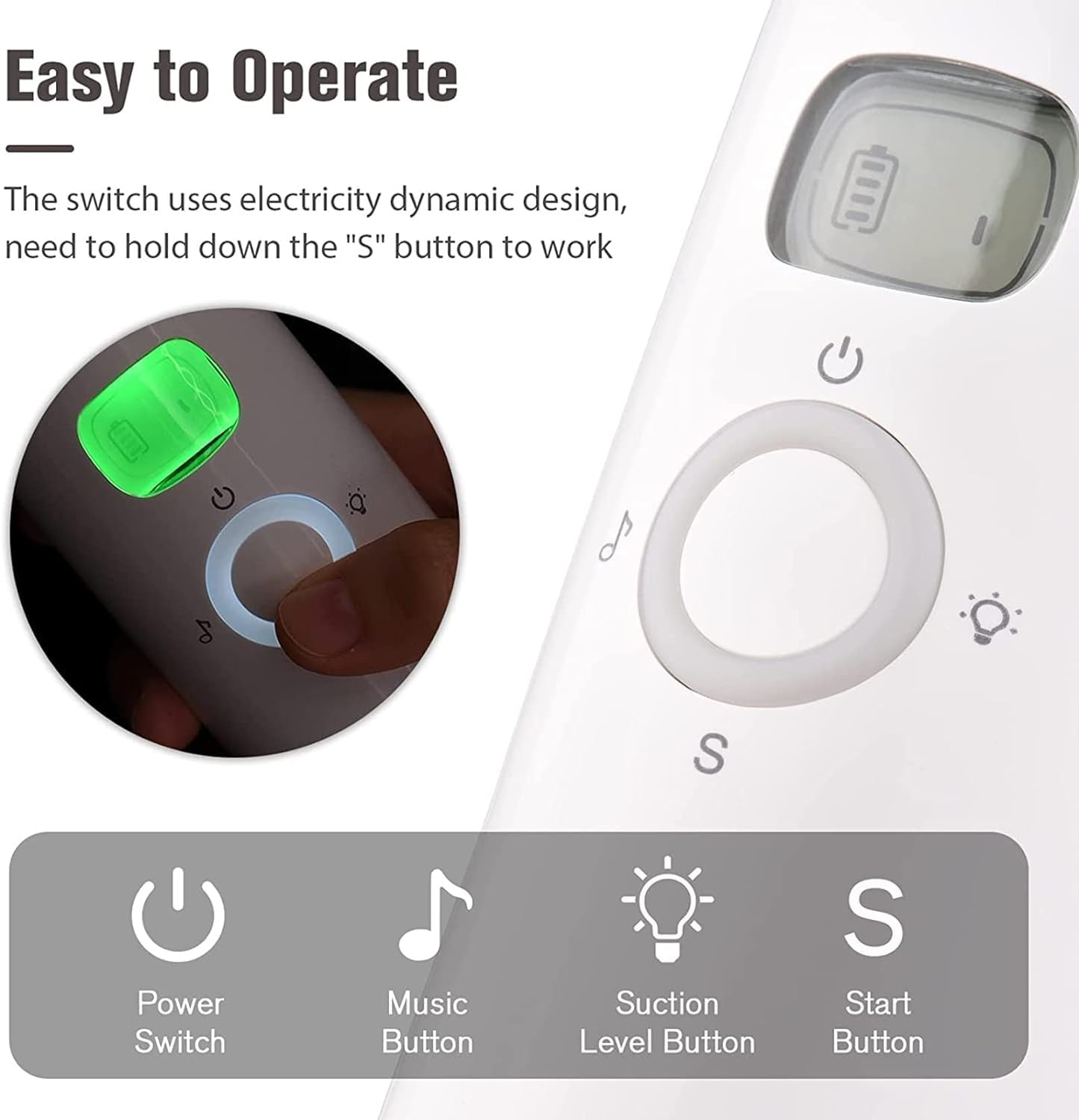 Aspirador Nasal eléctrico, Limpiador automático de ventosas de Nariz for bebés Recargables con 3 Puntas de succión de Silicona y Kit de Enjuague de Senos nasales con 3 Modos