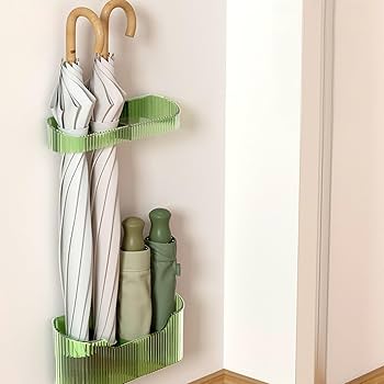 傘立て スリム デザイン 長傘/折りたたみ傘収納 耐久性優れた素材 風通し抜群 傘立て スリム コンパクト 8本 アジアン 傘 立て ゴールド 傘立