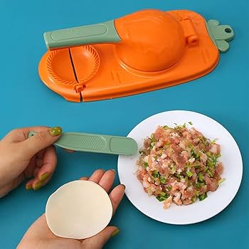 食器 momo Momos Maker 2023 New 2 In 1 Dumpling Maker, Dumpling Press