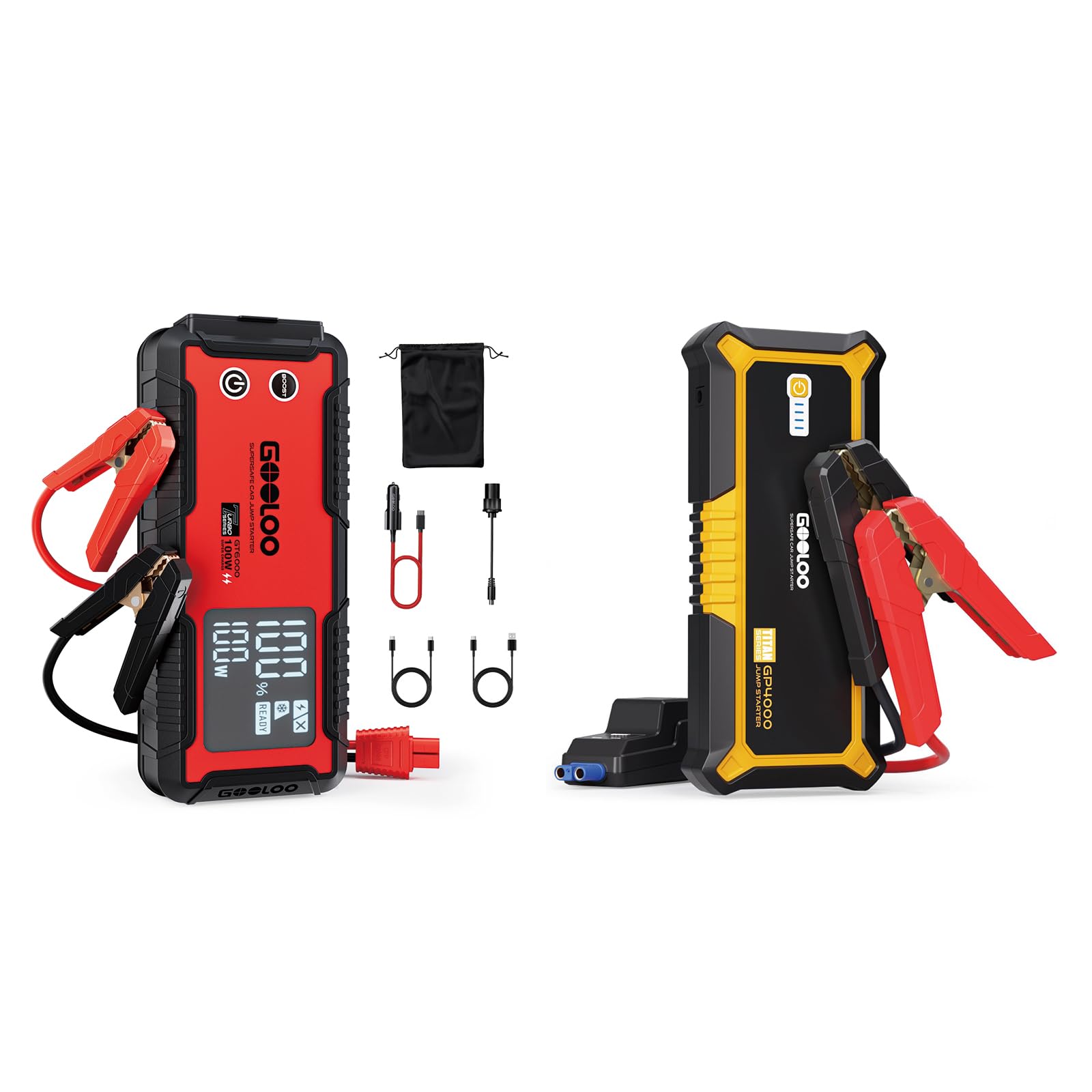 GOOLOO GP4000 Jump Starter GOOLOO 6000A Jump Starter