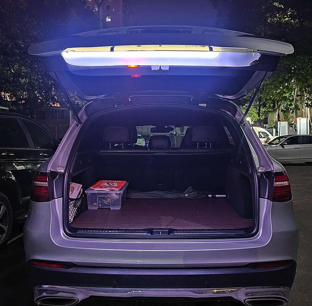 Semptec Urban Survival Technology Camping-Licht Akku: 2er-Set Aufblasbare XL-Akku-Campingleuchte mit CCT-LEDs, 190 lm, USB-C (LED-Lampen Camping, Leuchten aufblasbar, Pool)