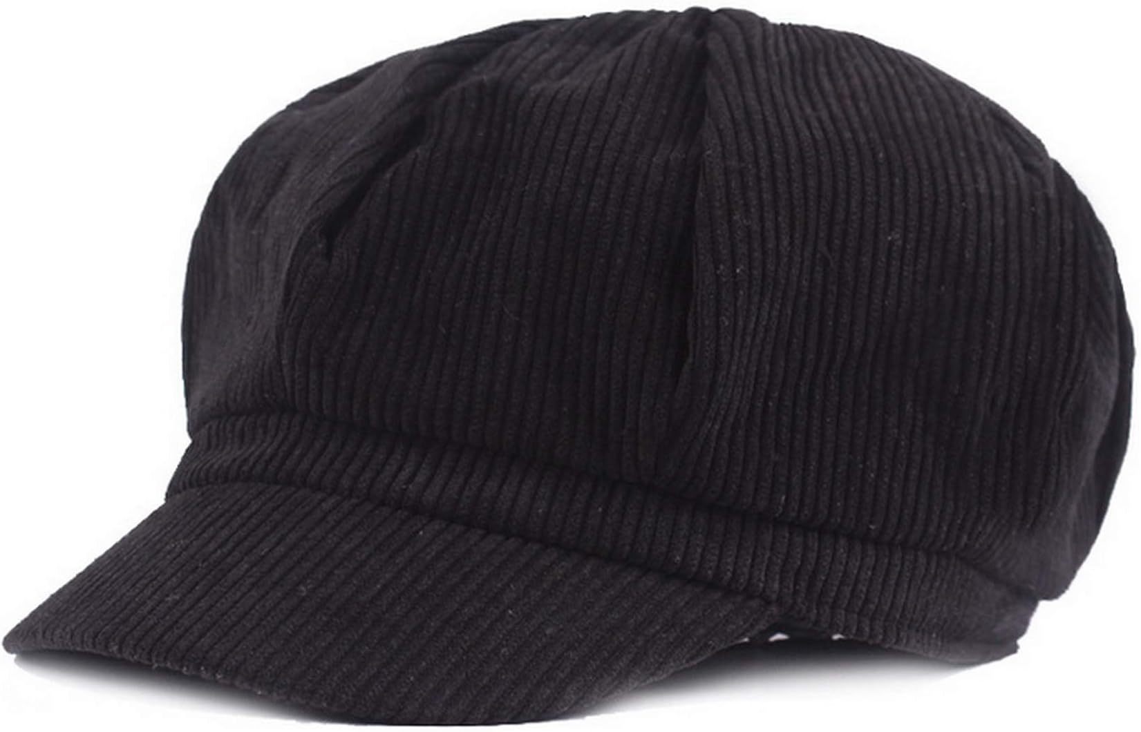 LicusWomen Vintage Newsboy Cabbie Peaked Beret Cap Warm Baker Boy Visor Hat Flat Cap