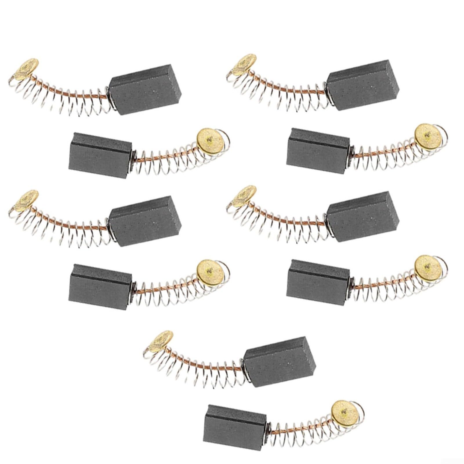 10 spazzole di ricambio in carbonio, 14 x 8 x 5 mm, per motori elettrici, utensili elettrici, trapani e smerigliatrici